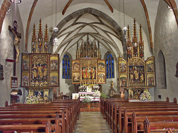 die spätgotischen Flügelaltäre der Pfarrkirche Waldburg