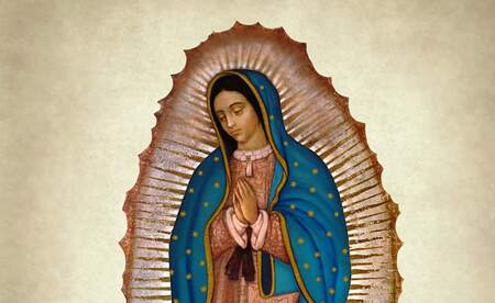 Madonnenbild von Guadalupe